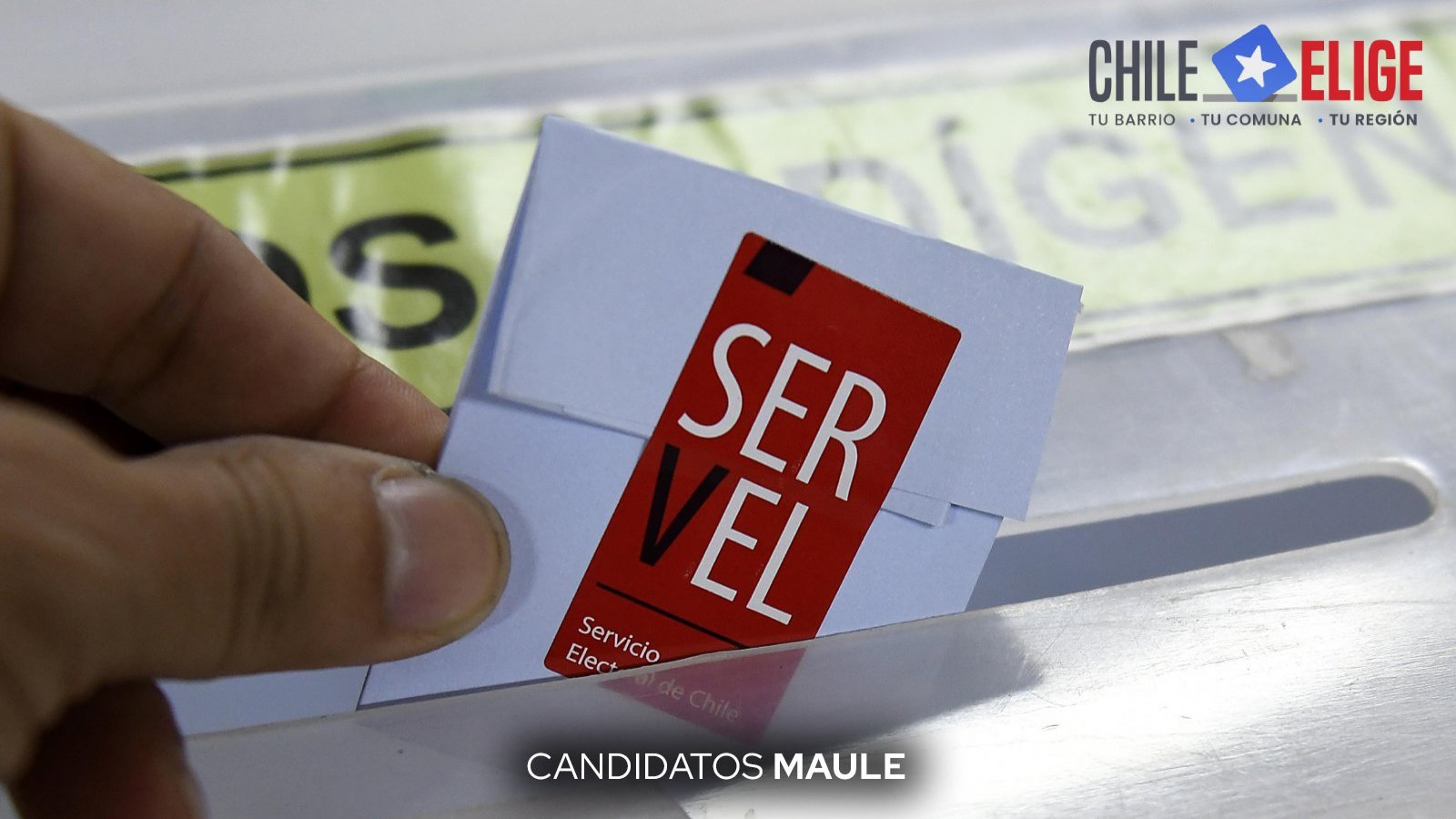 Candidatos a gobernador y CORE en Maule