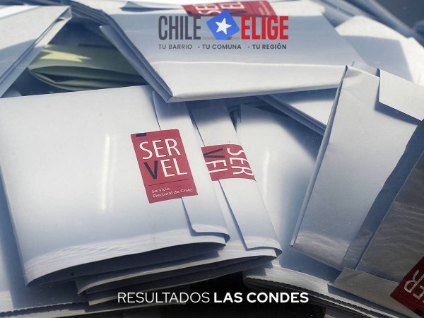 Elecciones 2024: resultados de alcalde en Las Condes