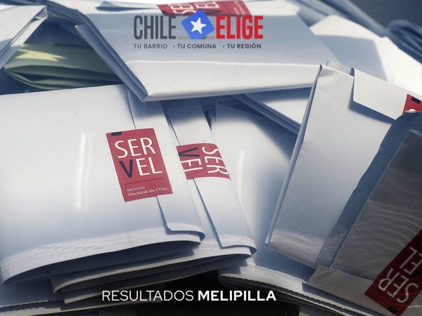Elecciones 2024: resultados de alcalde en Melipilla