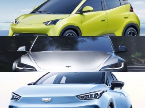 Autos eléctricos, BYD, Tesla y Geely