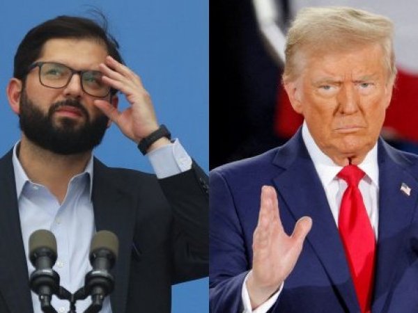 Presidente Gabriel Boric and President Donald Trump