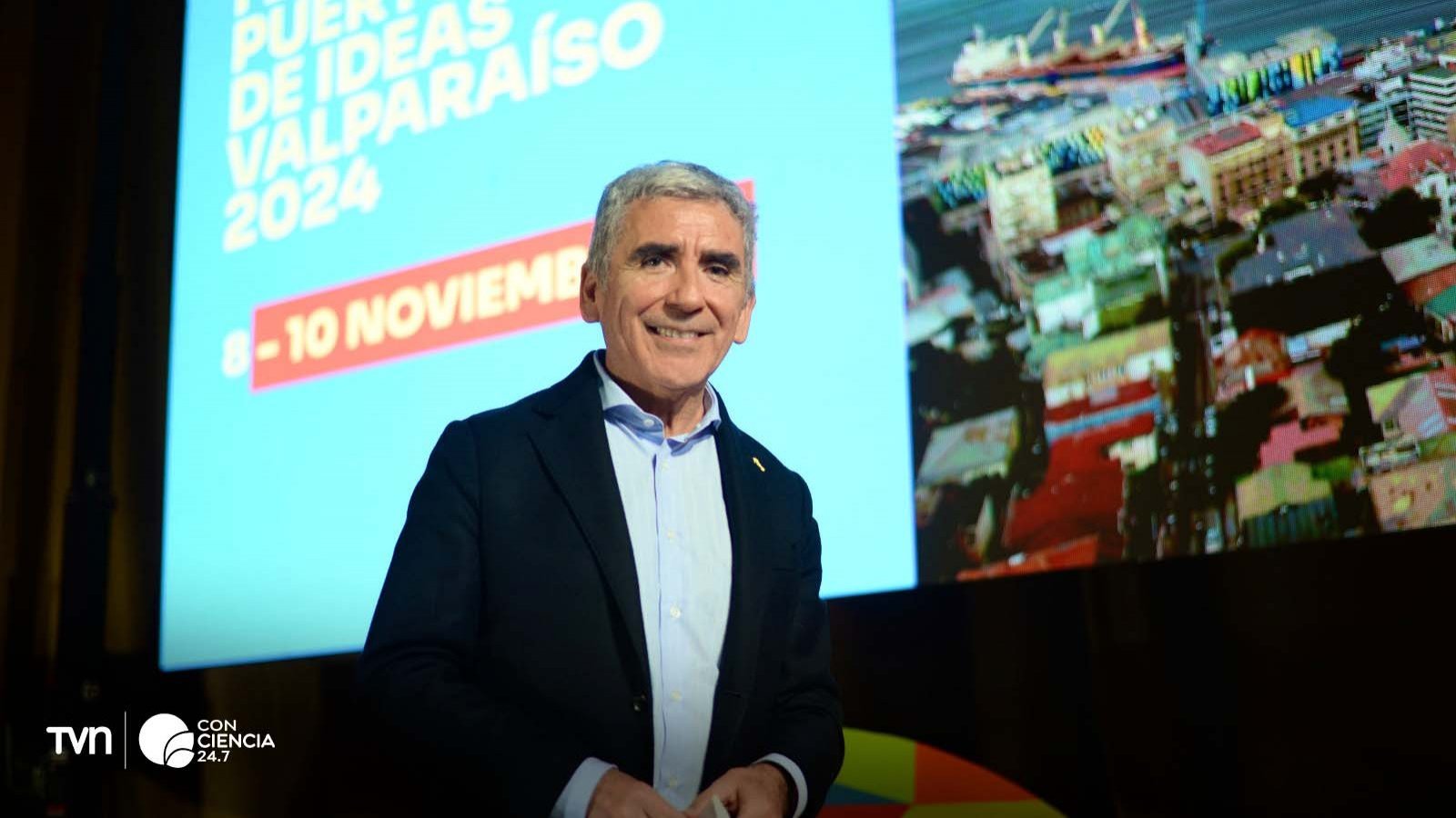 Carlos Peña reflexiona sobre el valor de las humanidades en el Festival Puerto de Ideas Valparaíso 2024.