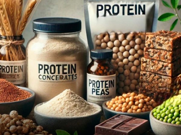 Concentrados proteicos elaborados a partir de harinas no convencionales de legumbres y pseudocereales.