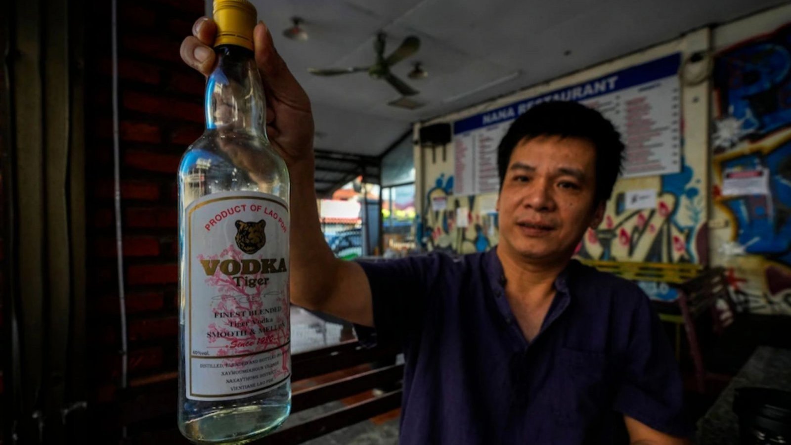 Turistas intoxicados en Laos