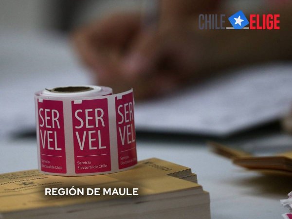 Resultados gobernadores Maule