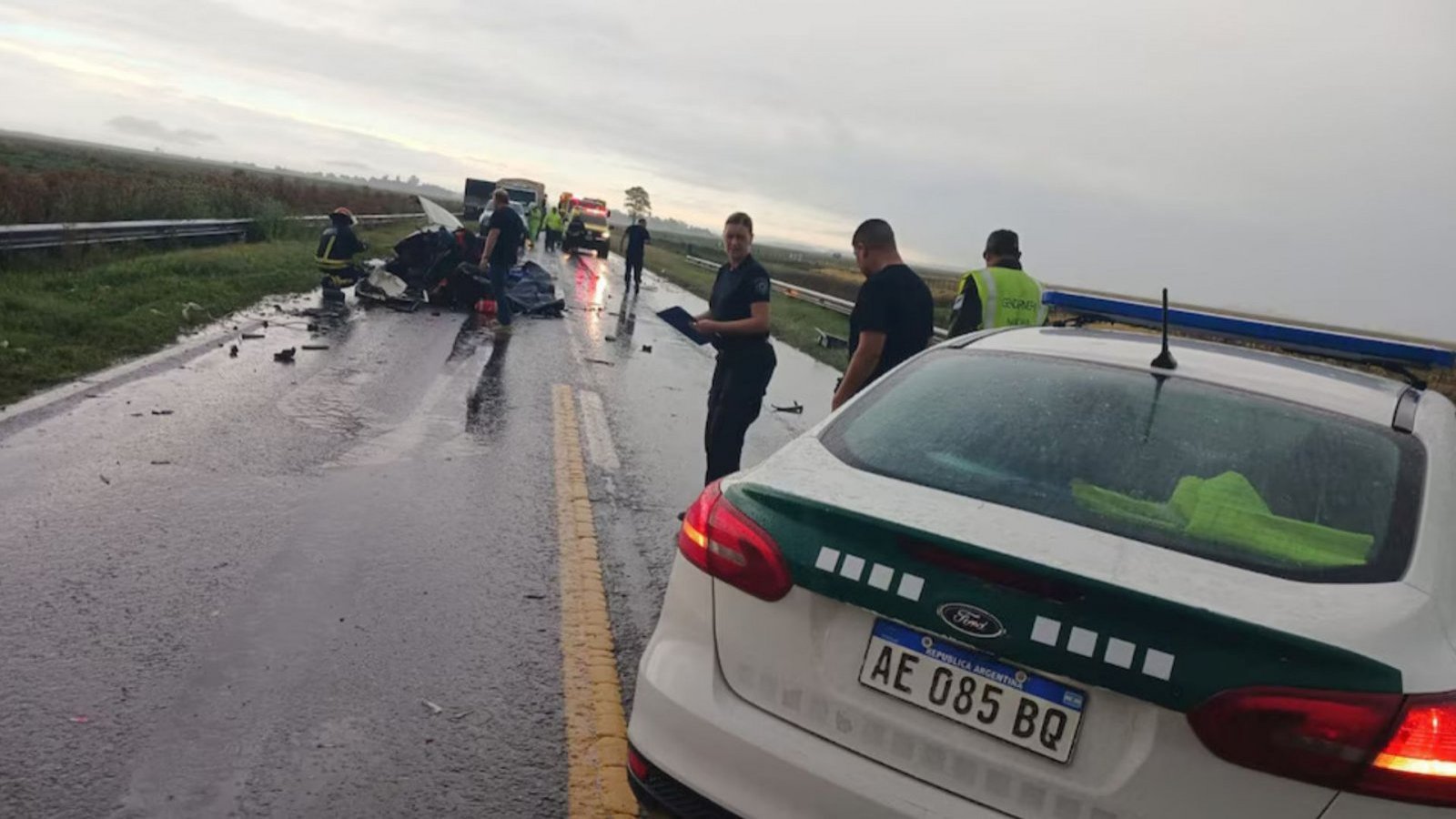 Accidente en argentina donde falleció padre e hijo