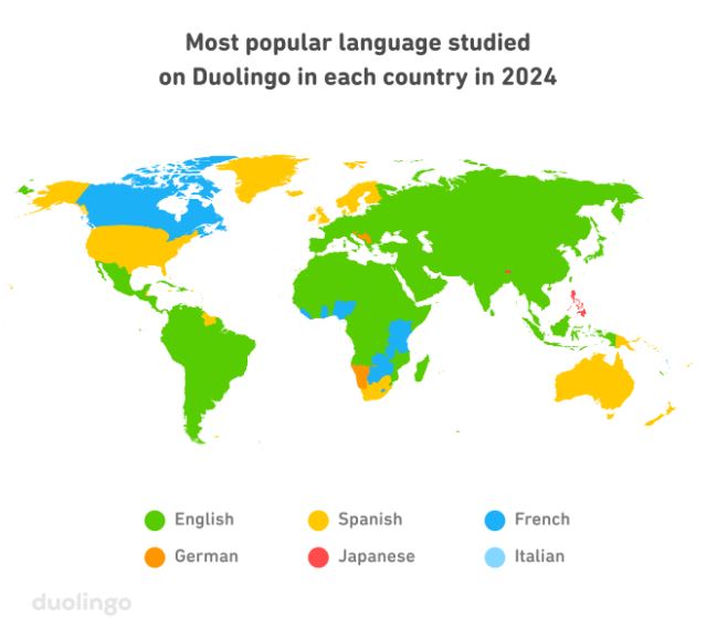 Primer idioma aprendido en el mundo 2024