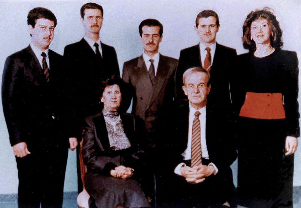Los Assad, en una imagen familiar.