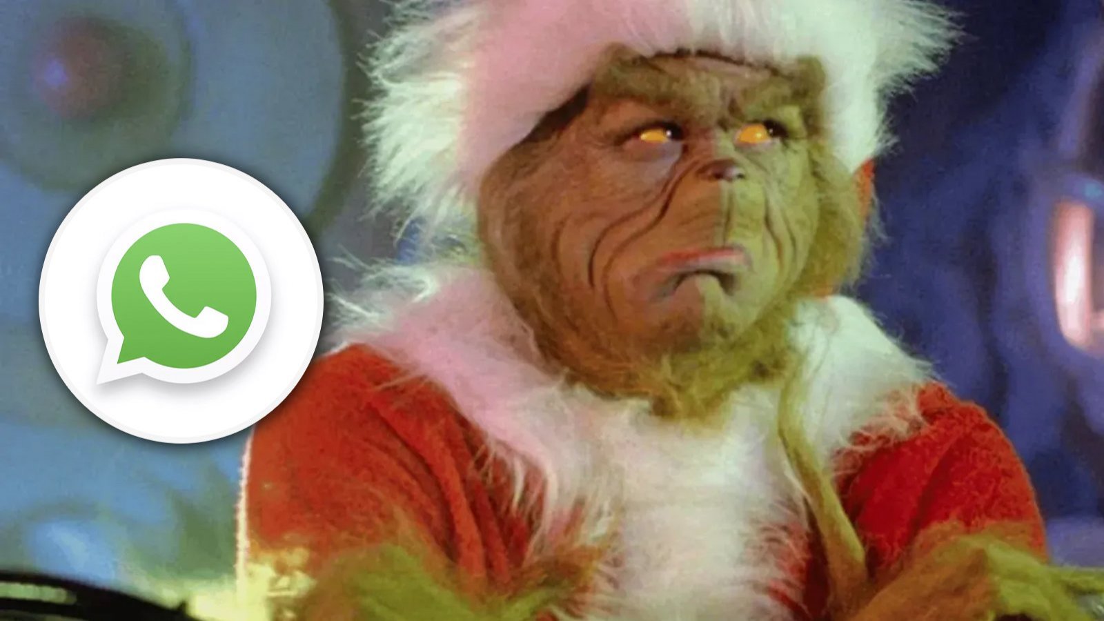 Grinch y WhatsApp