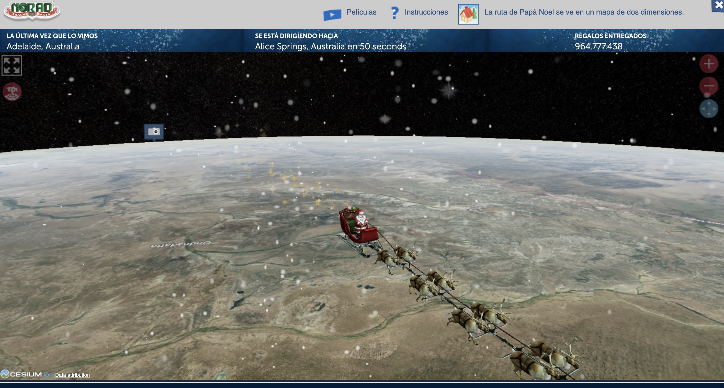 NORAD Tracks Santa