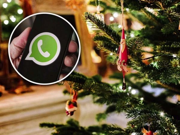 Saludos de Navidad por WhatsApp