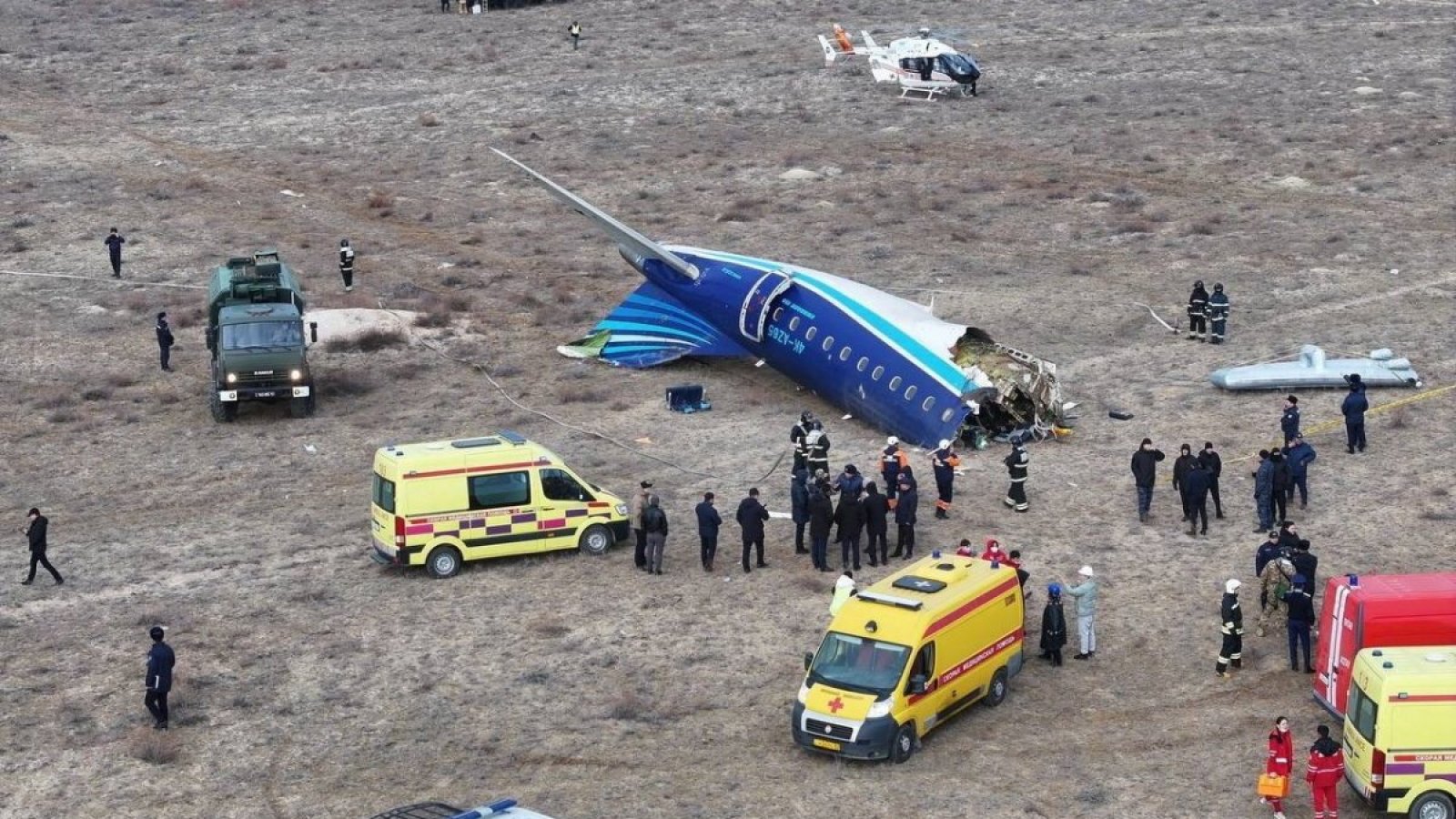 Aerolínea afirma que accidente aéreo en Kazajistán fue por problemas físicos y técnicos