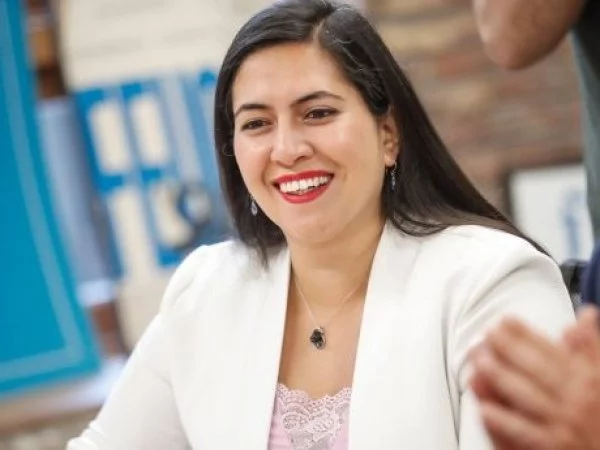 Alcaldesa Karina Delfino