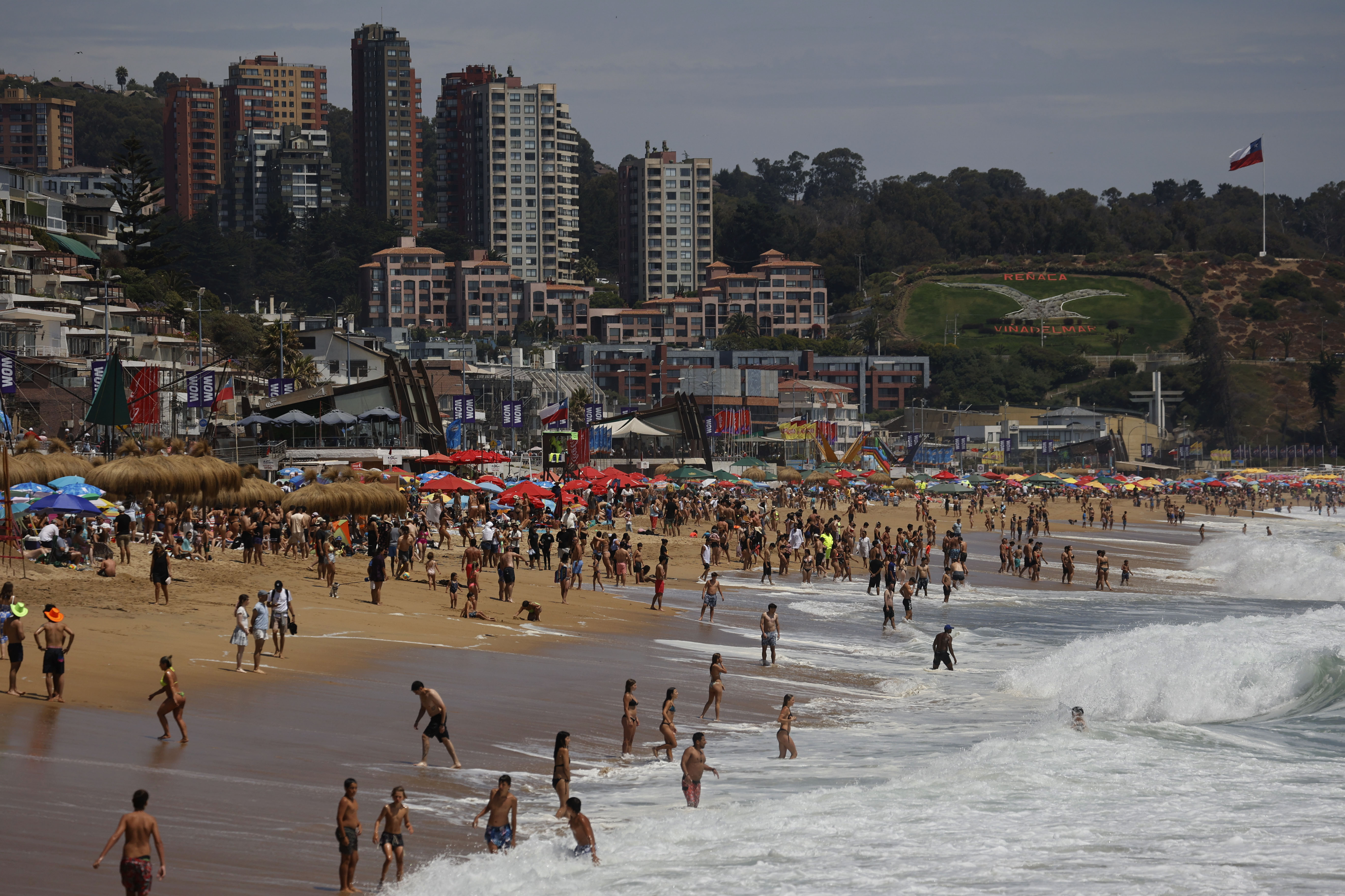 Playa de Chile.