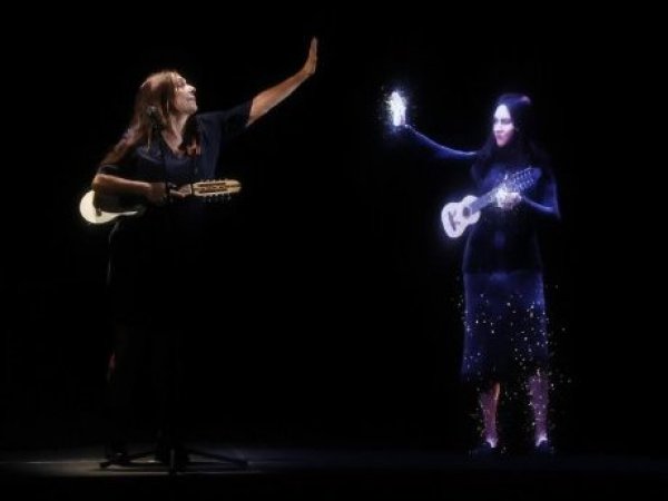 Violeta Parra en IA en Congeso Futuro