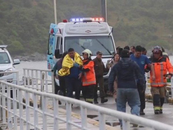 Naufragio en Bahía Mansa