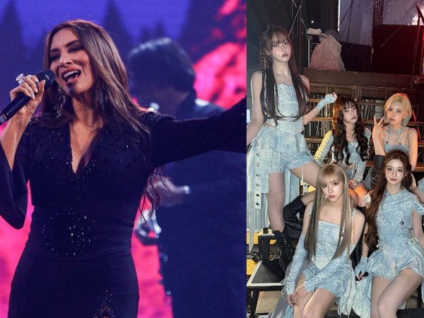 Myriam Hernández y Nmixx