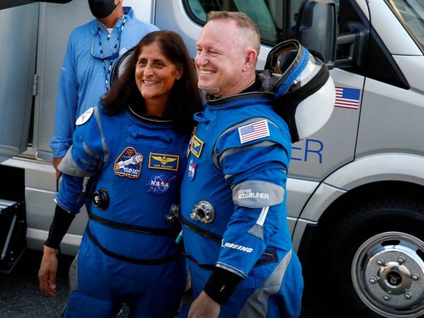 Suni Williams y Butch Wilmore.