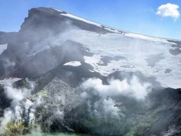 Volcán Tupungatito, Santiago de Chile.
