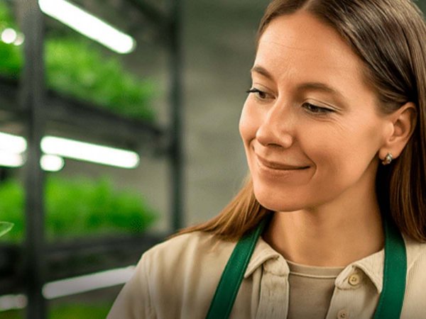 Cata Droguett en la ceremonia del Premio Mujer Sustentable, junto a líderes ambientales y emprendedoras.
