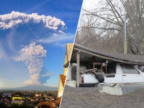 Erupción volcán Calbuco