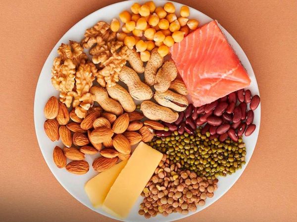 Dieta antiinflamatoria ejemplo en foto.