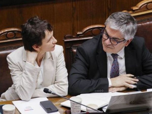Carolina Tohá y Mario Marcel