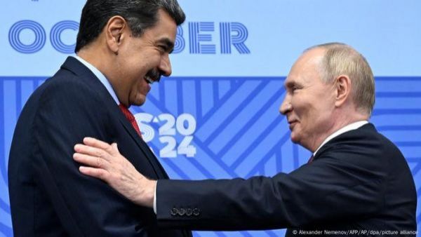 Vladimir Putin y Nicolás Maduro