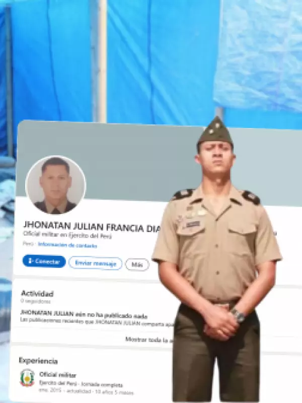 Detienen a oficial del Ejército de Perú indagado en Chile por red de tráfico para fabricar cocaína