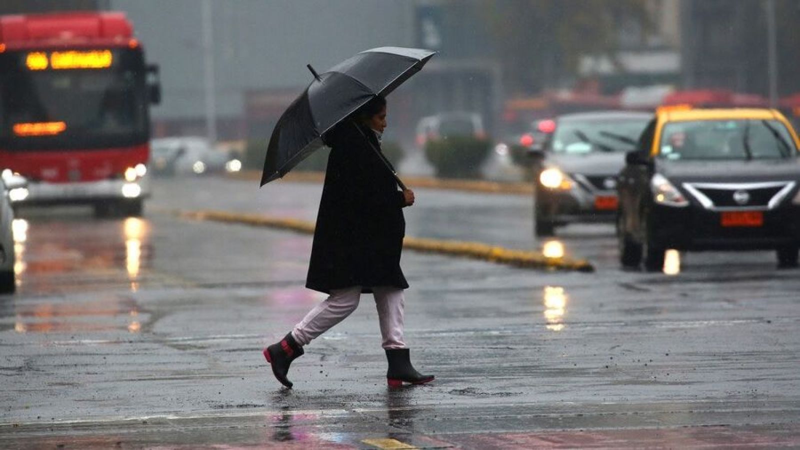 Iván Torres - lluvia en Santiago