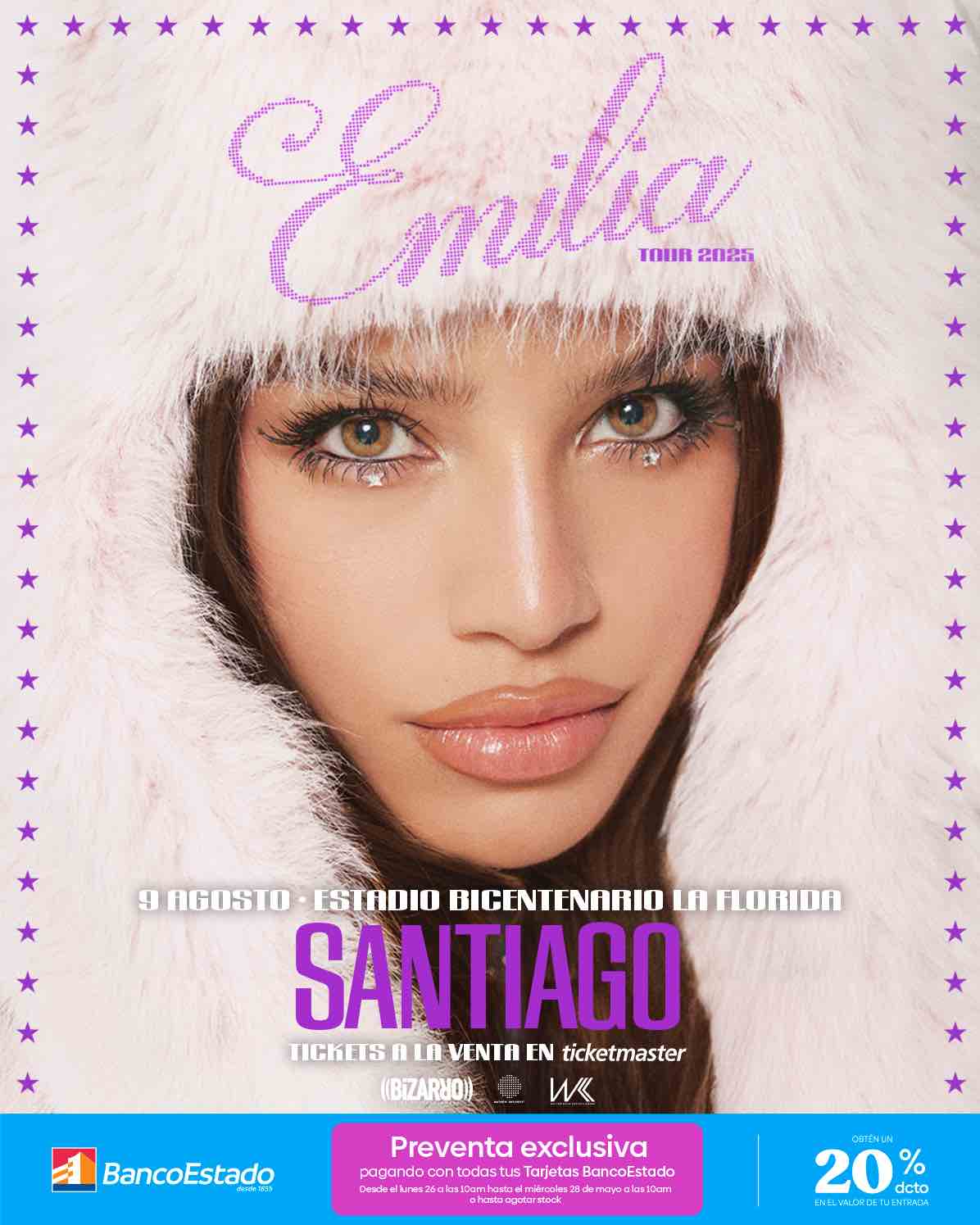 Concierto de Emilia en Chile
