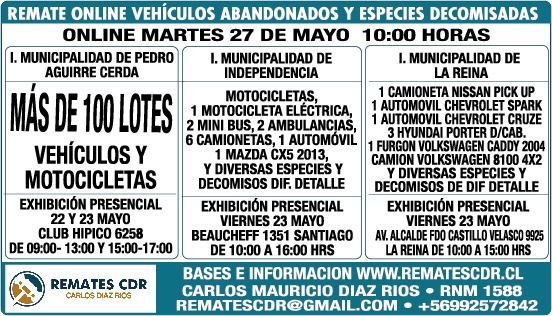 Remate de vehículos