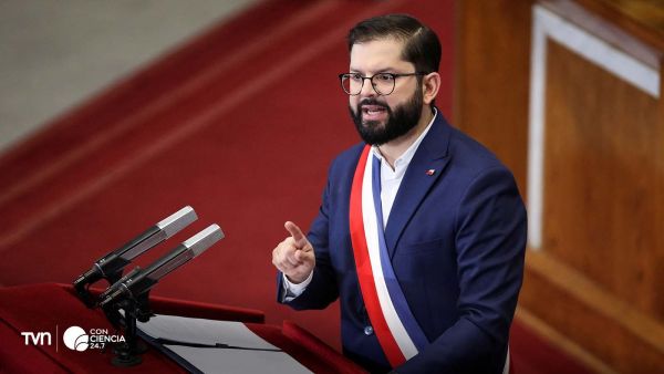 Presidente Gabriel Boric presenta avances en inteligencia artificial y ciencia en la Cuenta Pública 2025.
