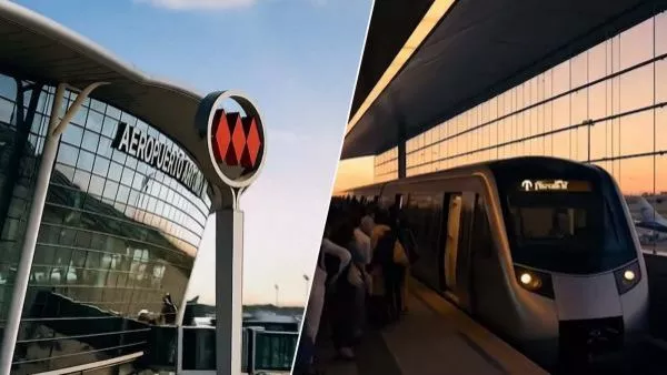 Nuevas imágenes del Metro al aeropuerto