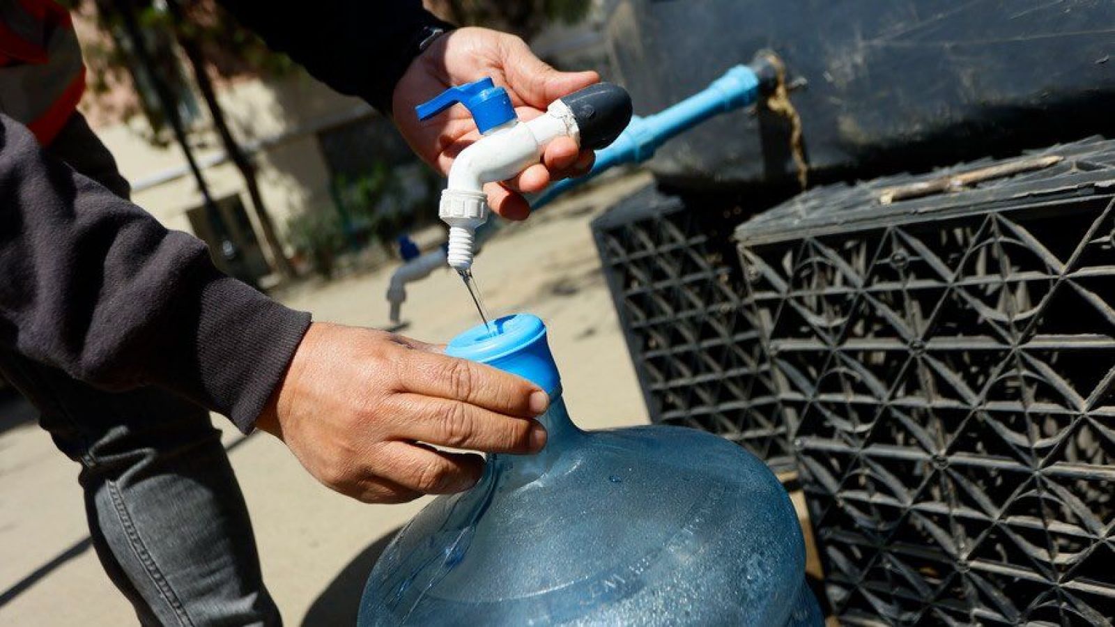 Corte de agua Aguas Andinas