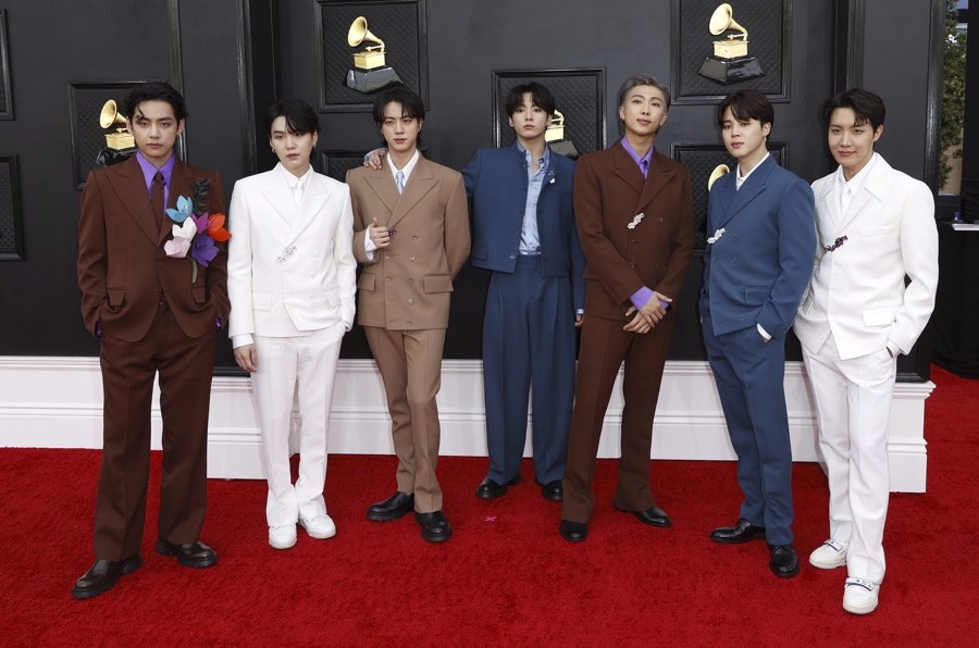 Integrantes de BTS