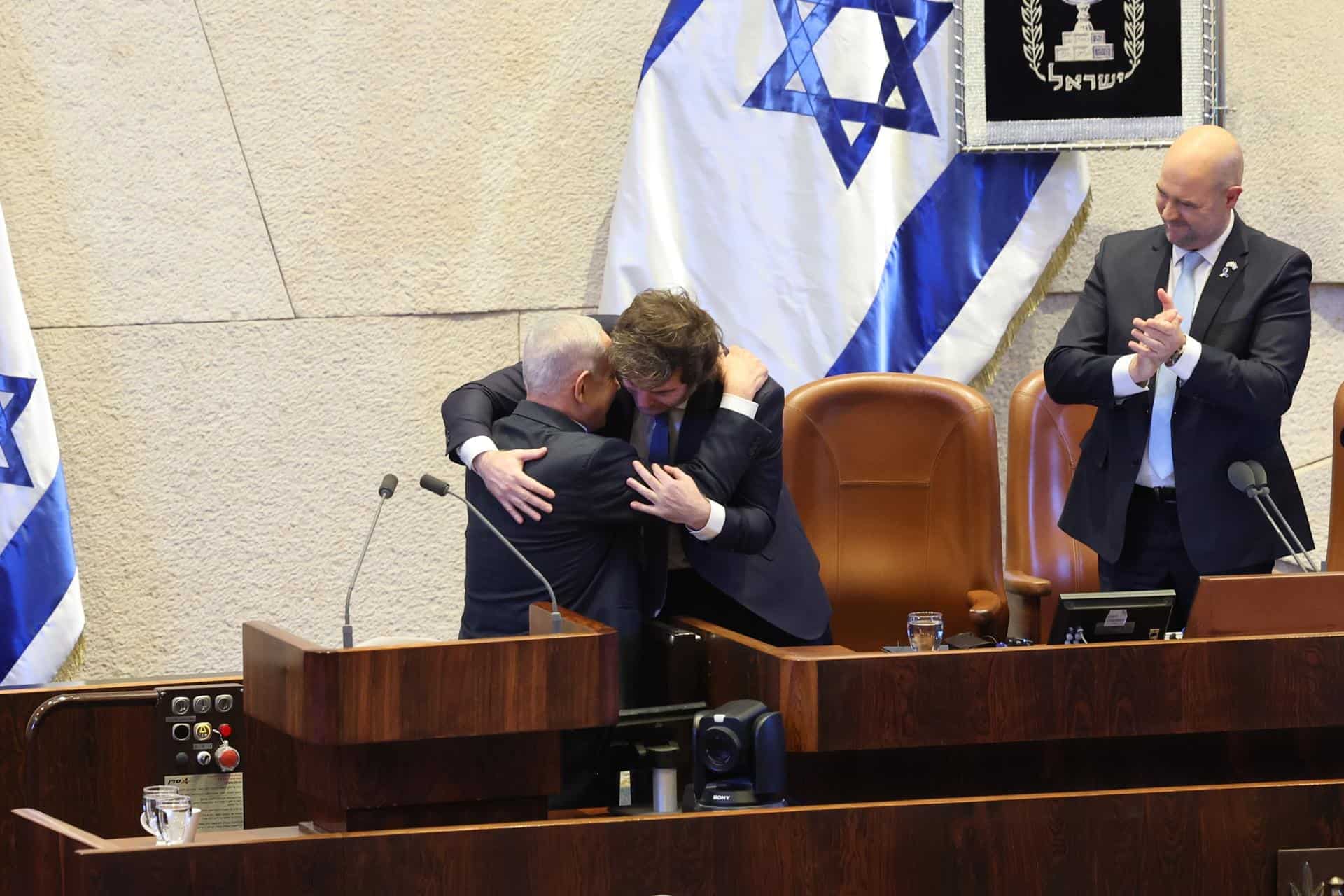 Netanyahu y Milei