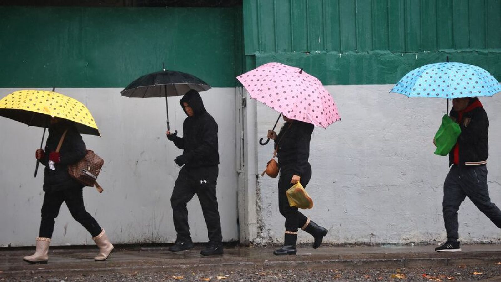 Lluvia en Santiago