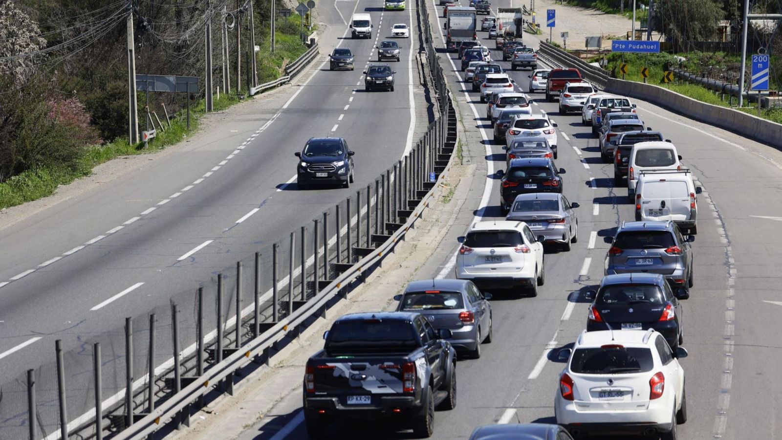 Imagen referencial congestión vehicular