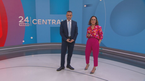 Iván Núñez y Constanza María en 24 Horas Central