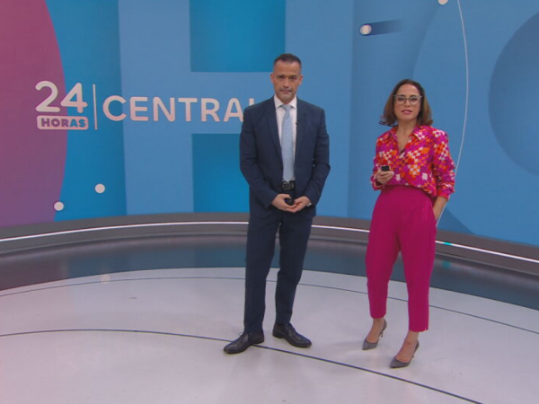Iván Núñez y Constanza María en 24 Horas Central