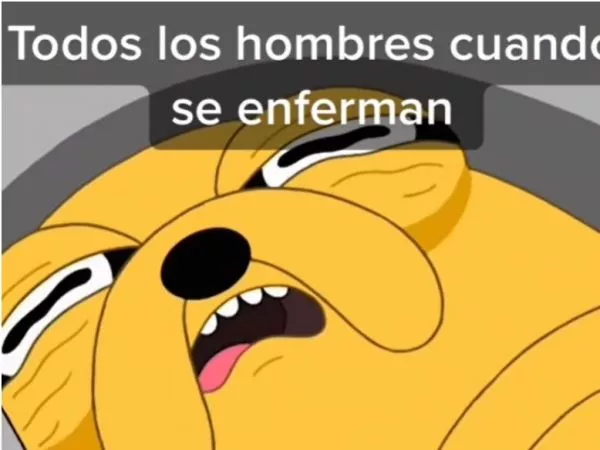 Meme de hombres enfermos