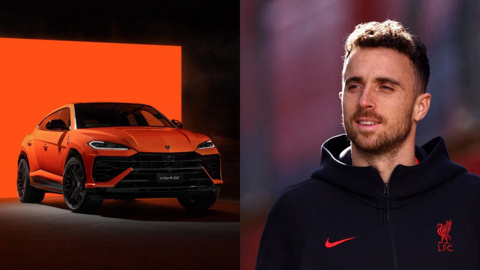 Diogo Jota y su hermano André sufrieron un fatal accidente abordo de un Lamborghini Ursus