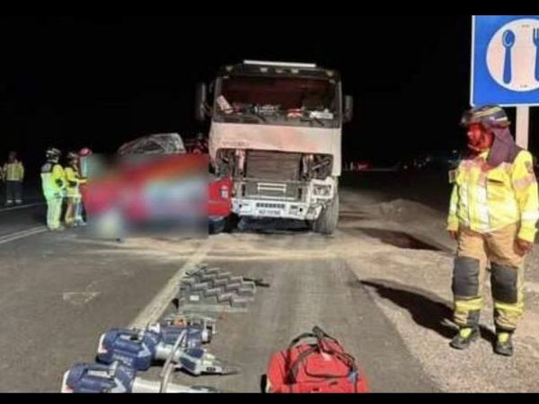 accidente Ruta 5 Sur.