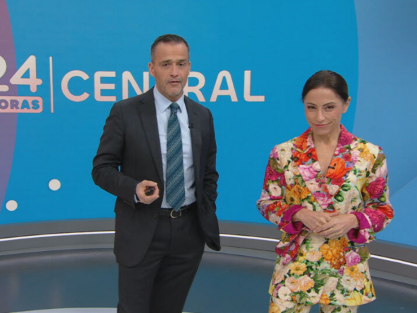 Iván Núñez y Constanza María en 24 Horas Central
