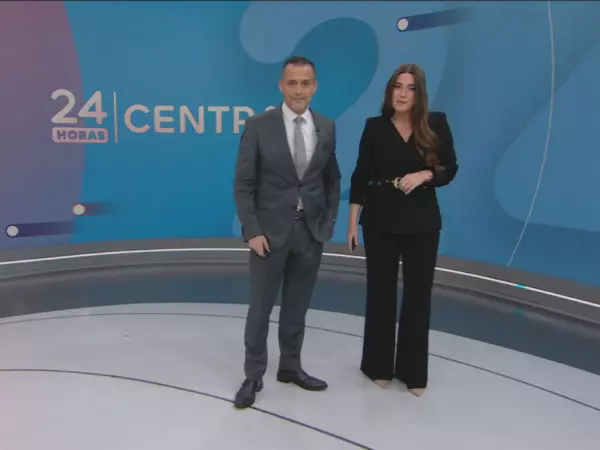 Iván Núñez y Josefa Bustos en 24 Horas Central