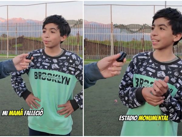 Niño en video de Felipe Ñancupil