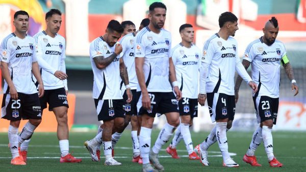 Plantel de Colo Colo ante Audax Italiano