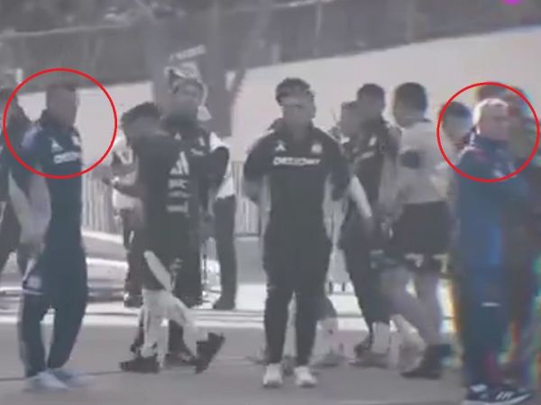 Jorge Almirón fue captado insultando a Gustavo Álvarez en el Superclásico