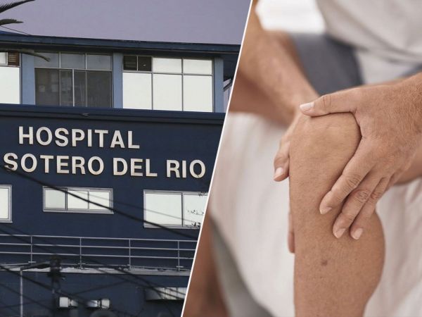 Primera cirugía robótica de rodilla en el Sótero del Río